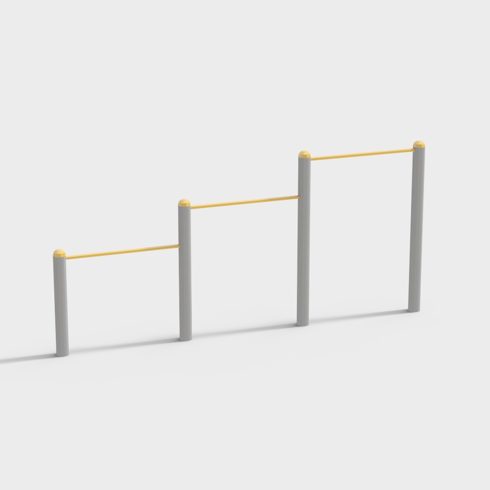 Современное уличное фитнес-оборудование с перекладиной