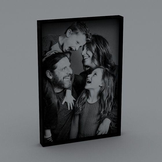 Family Frame 3D model for Warm Home Moments