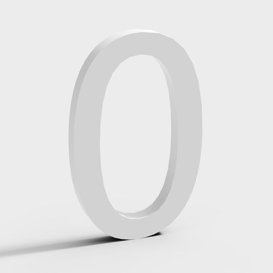 Sleek Ring Door Frame 3D model for Modern Projects