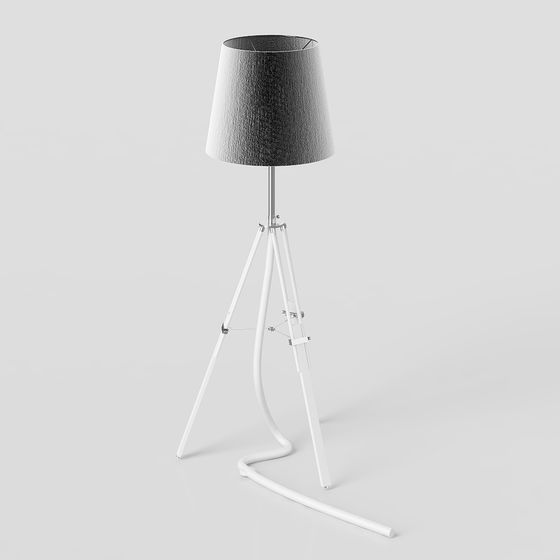 Minimalist 3D Table Lamp Model