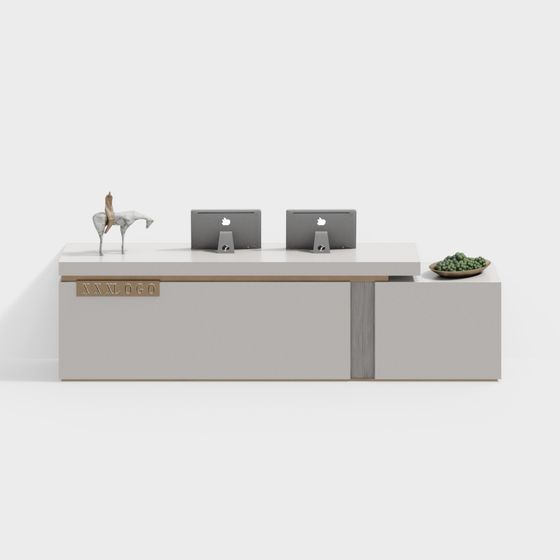 Urban Reception Desk 3D model