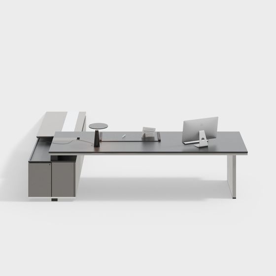 現代辦公空間桌子