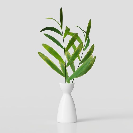 北欧の植物の装飾