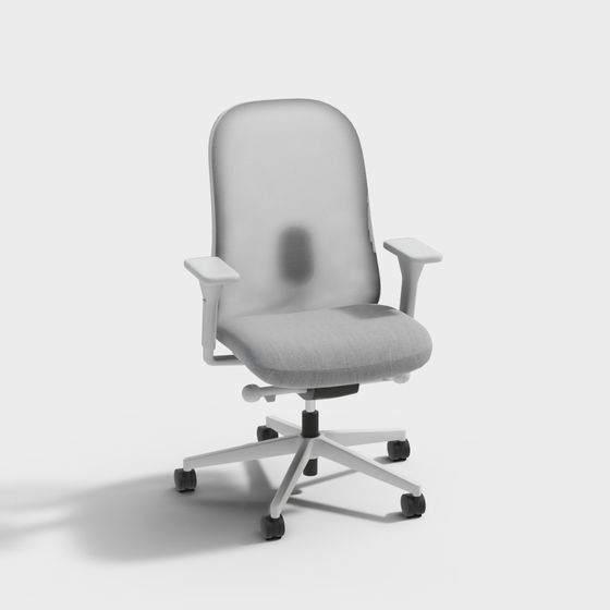 Stylish Office Chair 3D model for Modern Workspaces