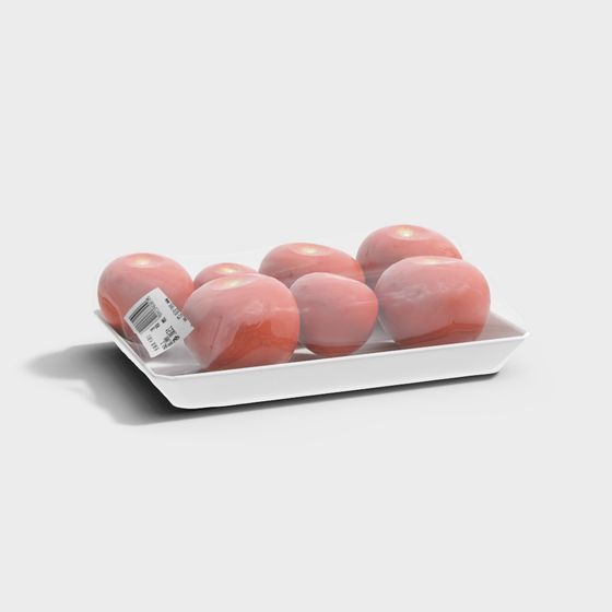 Fresh Tomato Tray 3D model