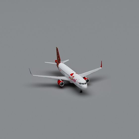 SkyGlide 3D model Airplane for Creative Projects