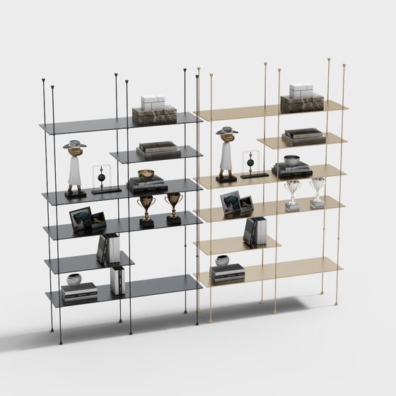 現代裝飾架書架架