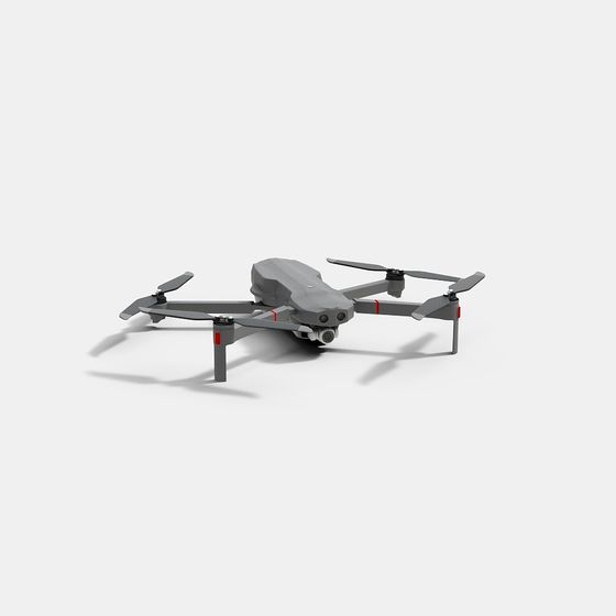High-Detail Drone 3D Model Design