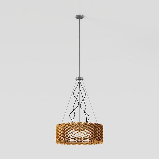 Stylish 3D Lamp Model for Contemporary Interiors