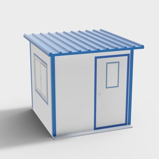 Baño en habitación prefabricada en sitio de ingeniería moderna