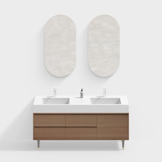 Waschbecken im Bürobereich