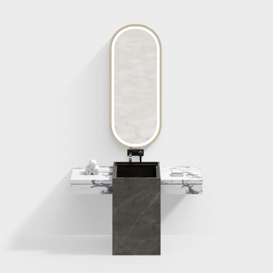 Lavabo de luxe léger