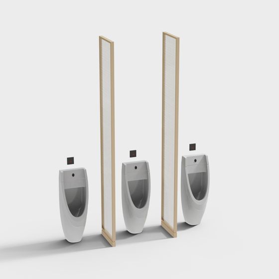 City Rest 3D model for Modern Public Spaces