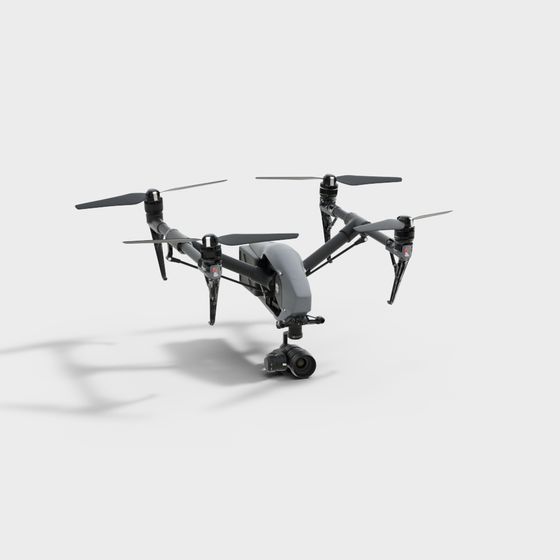 Stunning 3D Drone Model for Creative Projects