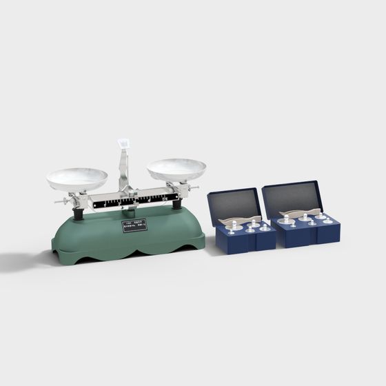 ตาชั่งในห้องปฏิบัติการห้องเรียนแบบทันสมัย