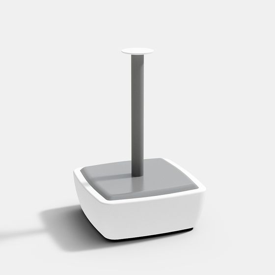 Modern Minimalist Geometric 3D model