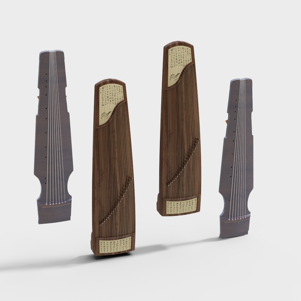 Chinese music classroom guzheng