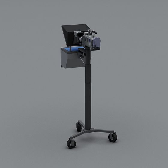 Low Polygon Camera Stand 3D model for Creative Projects