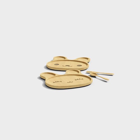 ชุดจานชามของเด็กอนุบาลสมัยใหม่