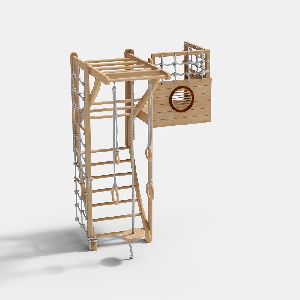 Modern kindergarten play equipment