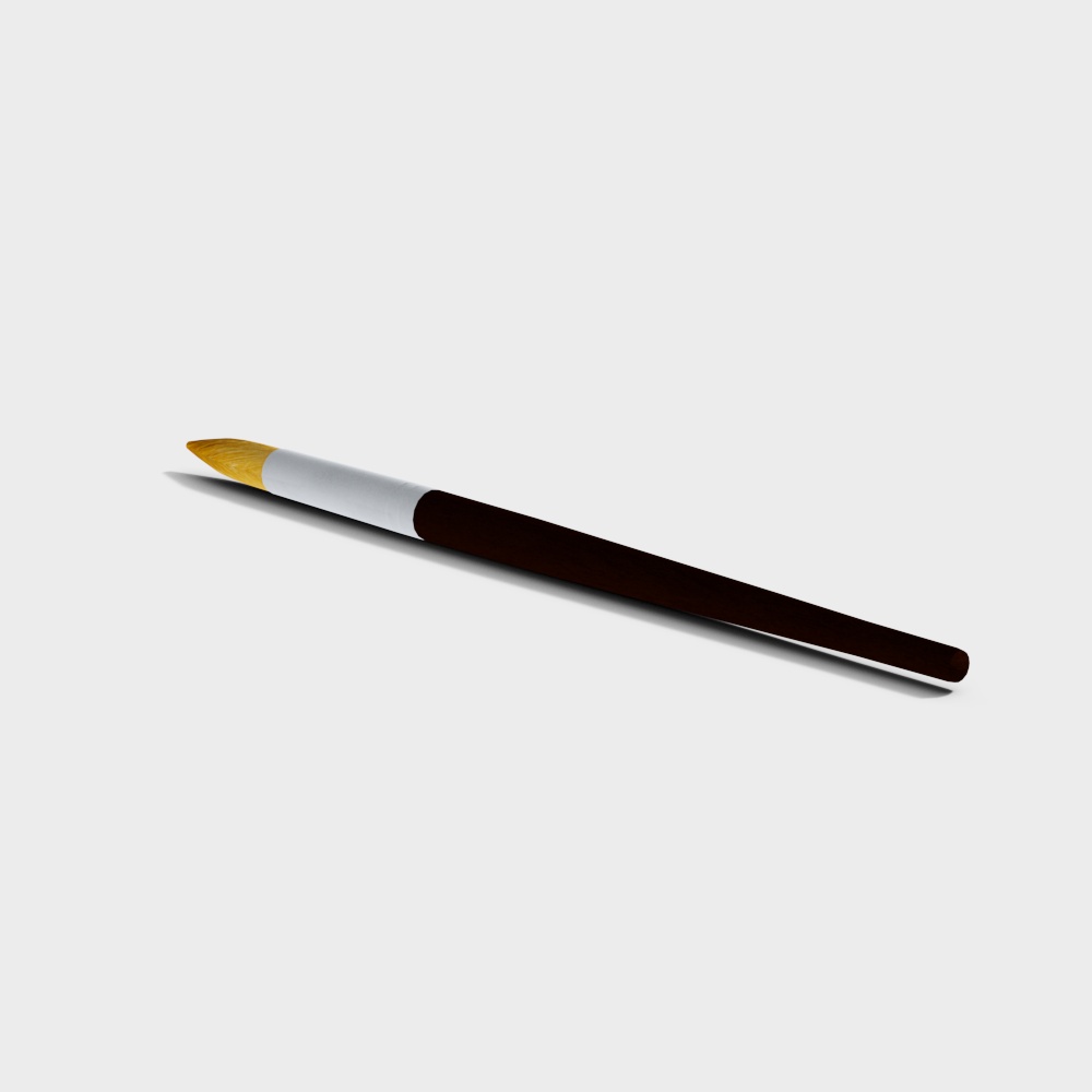 Modern kindergarten children's paint brush