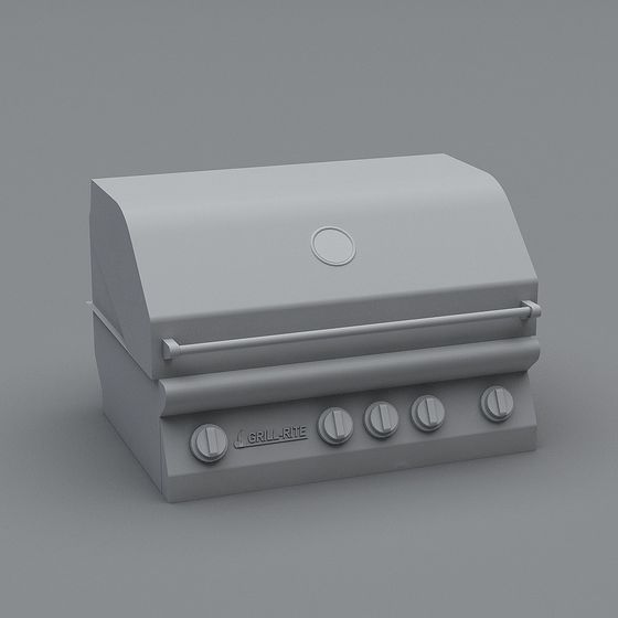 Grill-Rite BBQ 3D model for Creative Spaces