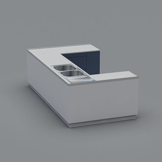 Mes&oacute;n de cocina Azul