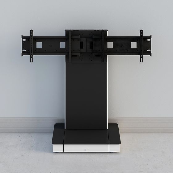 Modern Minimalist TV Stand 3D model