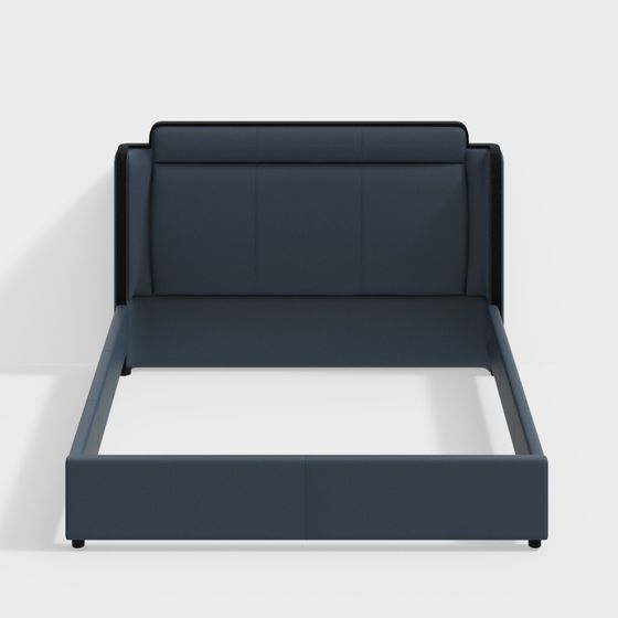 Urban Comfort Bed Frame 3D model for Modern Spaces