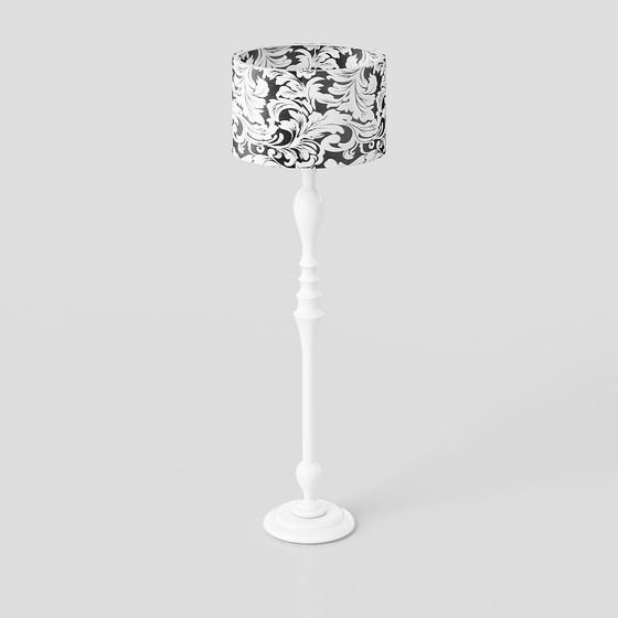 Elegant Modern Table Lamp 3D model