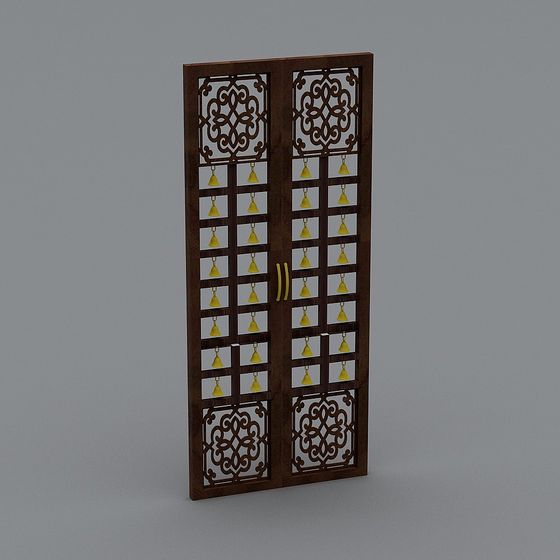 Oriental Screen 3D model