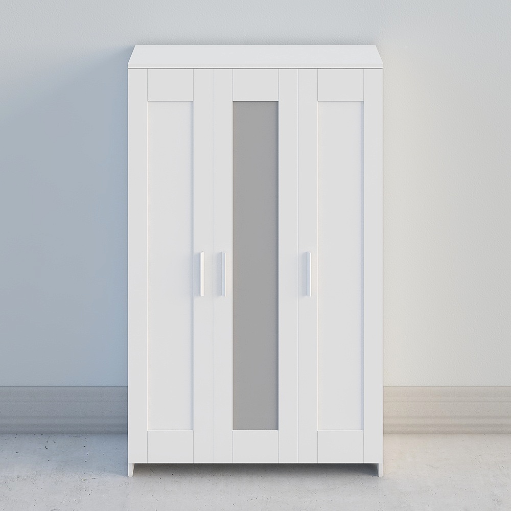 RIMNES_Wardrobe_with_3_Doors