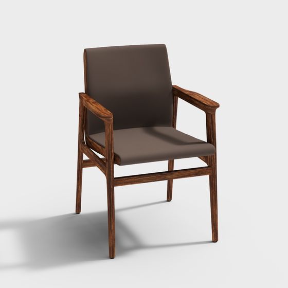 Elegant Modern Chair 3D model