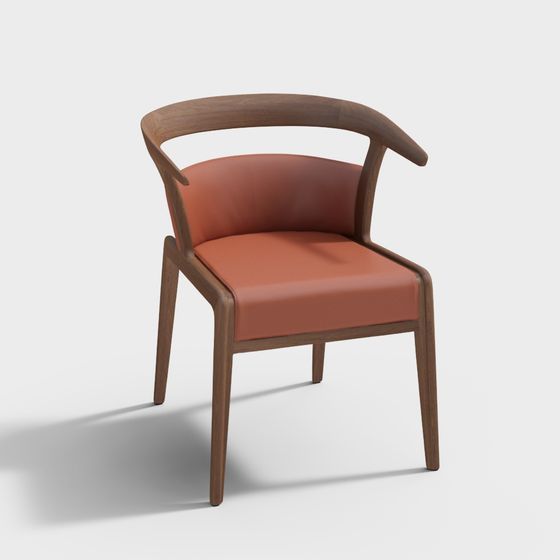 Y Chair 3D model for Modern Spaces