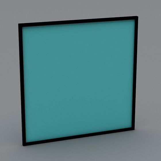 Minimalist Frame 3D Model for Creative Projects