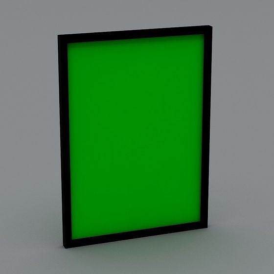 Chroma Frame 3D model for Creative Projects