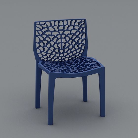 Sculpted Seat 3D model