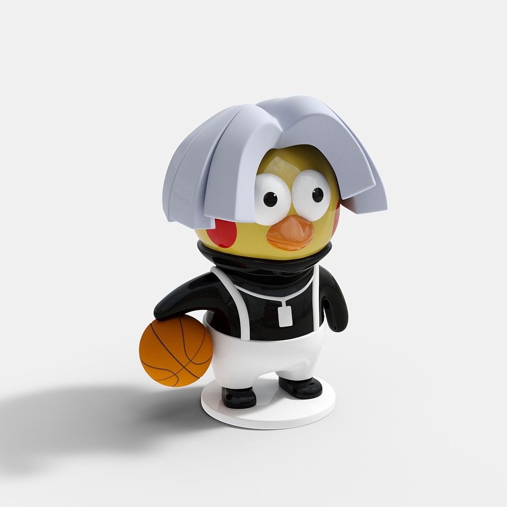 Charming Puck 3D Model for Playful Projects