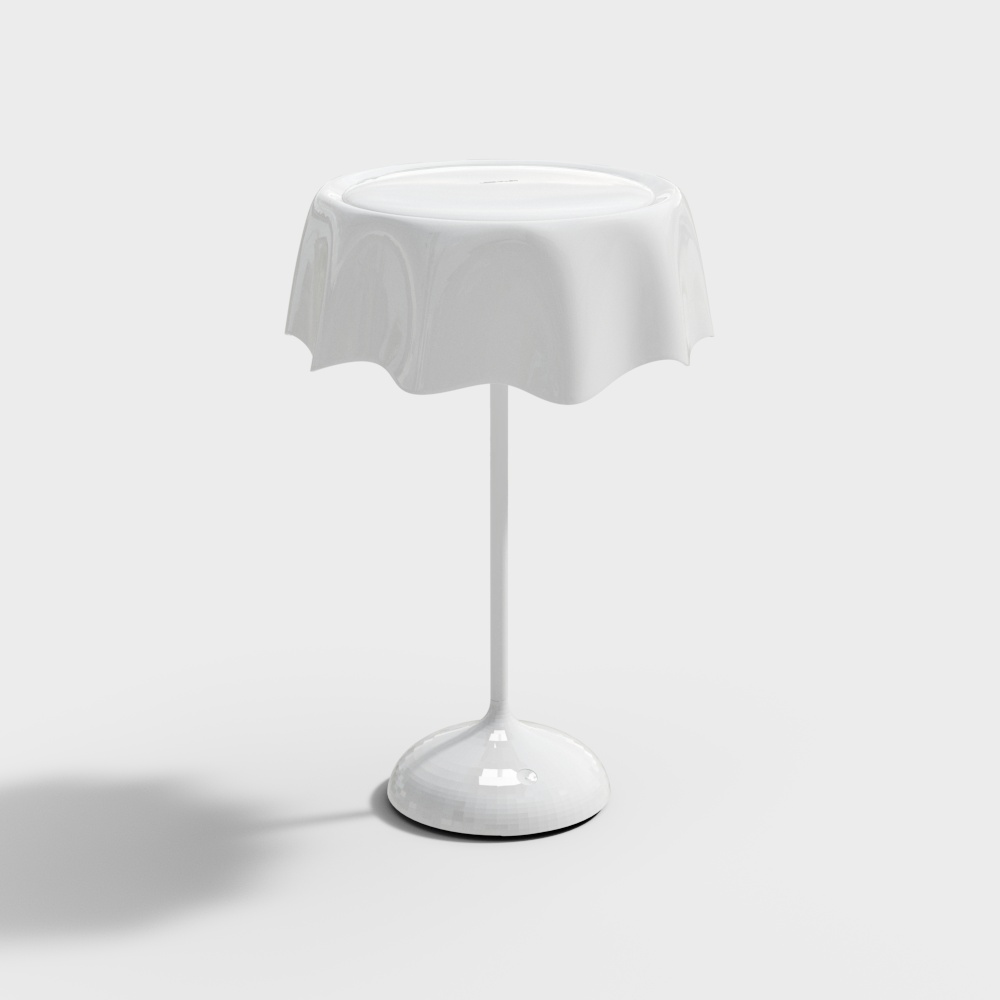 Modern table lamp-Dancer H50-Light Cloud White