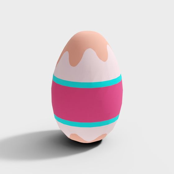 Colorful Egg Adventure 3D model