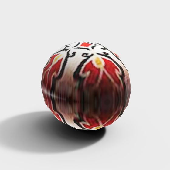 Abstract Geometric Sphere 3D model