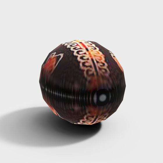 Unique Low-Poly Abstract 3D model