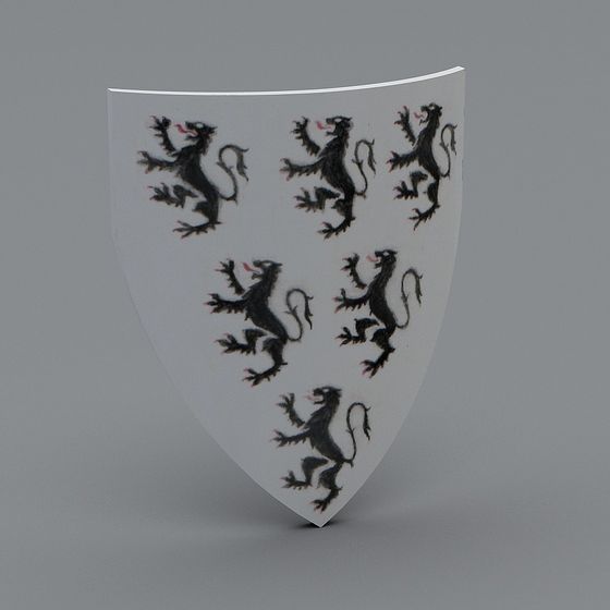 God of War Shield 3D model