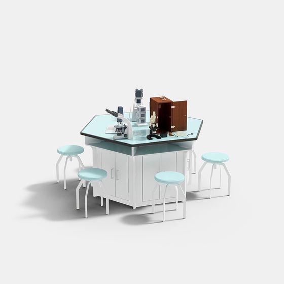 Futuristic Science Studio 3D model