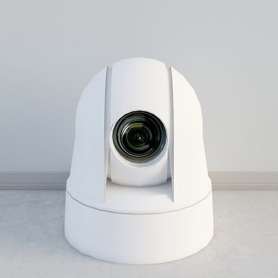 Stylish 3D Camera Model for Modern Technology Projects