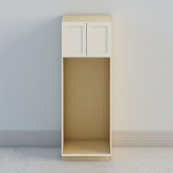 Minimalist Storage Cabinet 3D model for Stylish Interiors