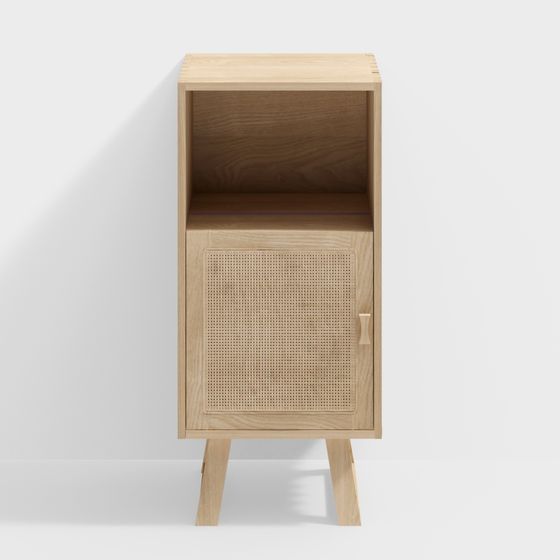 Wooden Sideboard 3D model for Modern Interiors