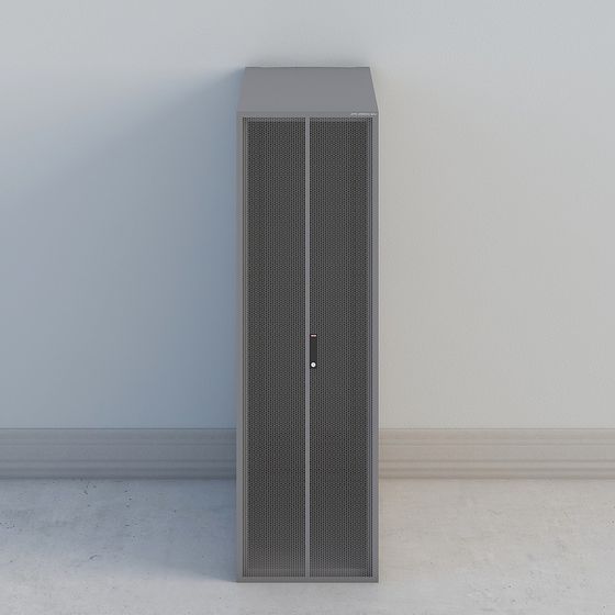 Modern Server Rack 3D Model for Designers
