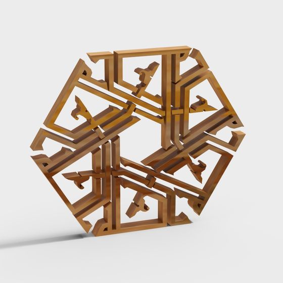 Maze Gate 3D Model for Creative Exploration