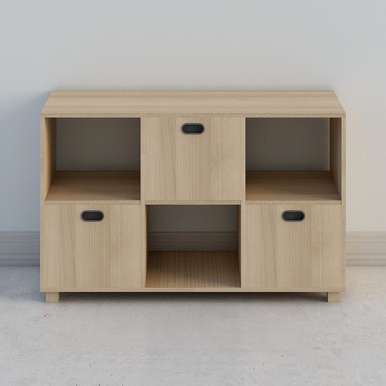 Urban Alley Storage Cabinet 3D model